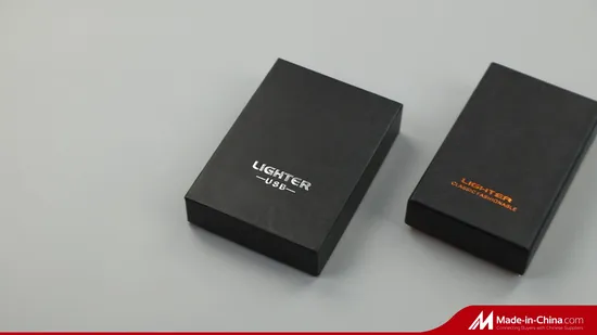 Flameless Windproof USB Rechargeable Cigar Cigarette Lighter Electronic Arc Pulse Lighter 