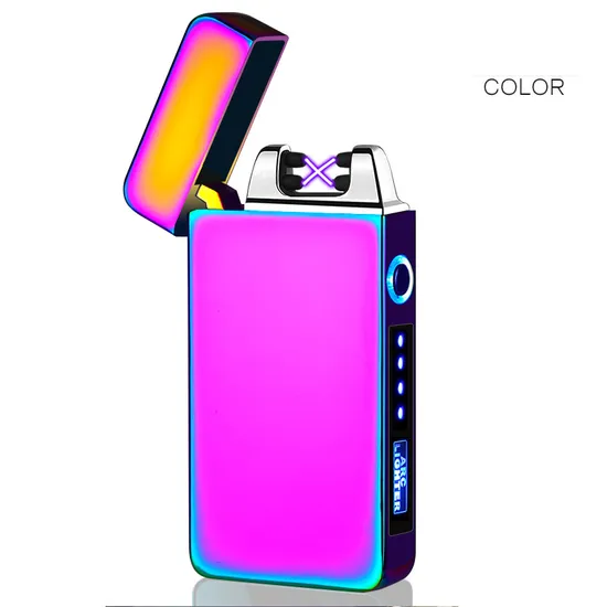 USB Custom Double Arc Rechargeable USB Lighter From China USB Dual Arc Lighter OEM Factory Fren Manufacturer 