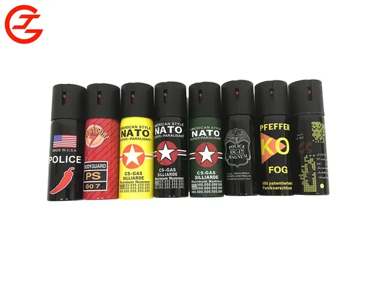 60ml 110ml Bottle Security Oc CS High Strengh Pepper Spray 