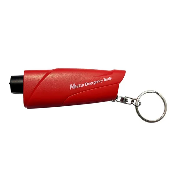 Mini Car Safety Hammer Emergency Escape Tool Keychain with Seat Belt Cutter Life Saving Survival Kit Esg12964 
