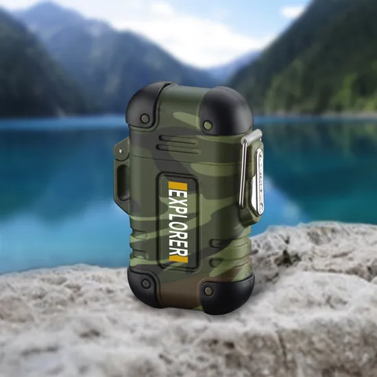 Waterproof USB Smart Power off Lighter Camping BBQ Lighter 