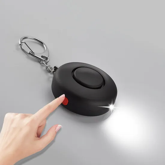 Meinoe Round Keychain Security Self Defense Personal Alarm 