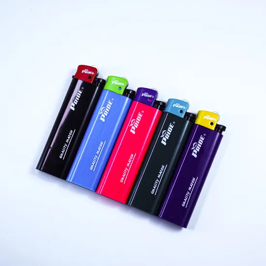 Customized Metal USB Windproof Flint Lighter Disposable Torch for Smoking with Logo 