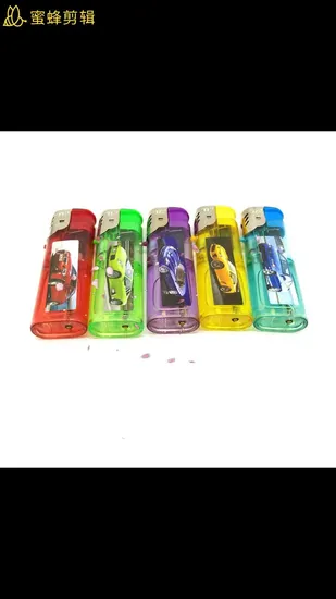 Hot Sale Customized Rechargeable Cigarette USB Cricket Lighter Windproof 