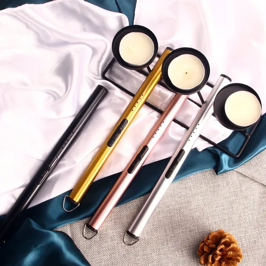 High Quality Flexible Tube Double Arc Kitchen Outdoor BBQ Rechargeable Candle Electric Lighter with USB 