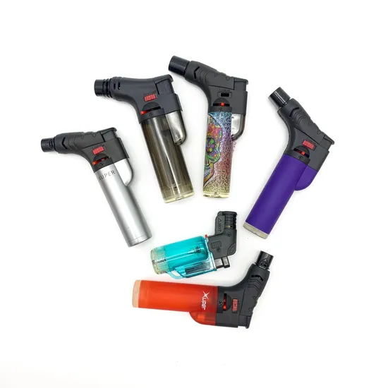 Facotry Wholesale Gas Gun Branded Cigar Smoking USB Charging Electronic Torch Lighter Jewelry Blow 3 Jet Torch Lighter for Keychain 